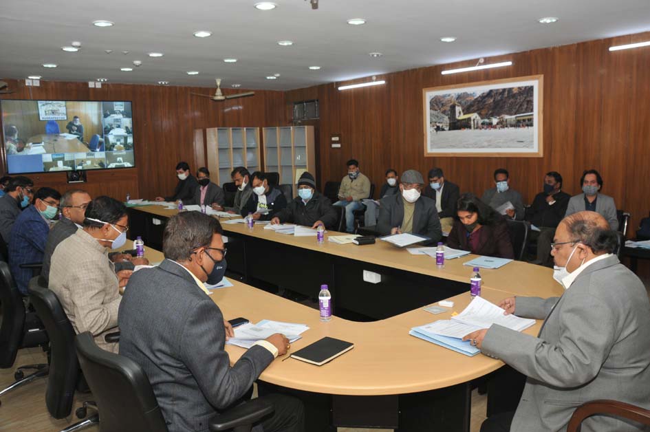 सीएस ने ली राज्य गंगा पुनर्जीवन सुरक्षा व प्रबन्धन समिति की बैठक
